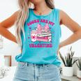 All Booked For Valentines Book Reading Coquette Bow Comfort Colors Tank Top Light Green