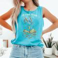 Bookish Quote I Am a Book Dragon Not a Worm Reading Book Comfort Colors Tank Top Light Green