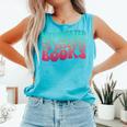 Bookish Reading Love Introverted But Willing To Discuss Book Comfort Colors Tank Top Light Green