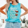 Books Cozy Nooks Hot Cocoa Winter Reading Warmth Comfort Comfort Colors Tank Top Light Green Books Cozy Nooks Hot Cocoa Winter Reading Warmth Comfort Comfort Colors Tank Top Light Green