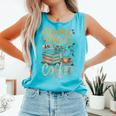 Books Plants And Coffee Growing Plant Gardening Planting Comfort Colors Tank Top Light Green