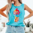 Books Reading Ice Cream Comfort Colors Tank Top Light Green Books Reading Ice Cream Comfort Colors Tank Top Light Green
