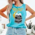 Books Are My Valentine Cute Book Lover Valentine's Day Comfort Colors Tank Top Light Green