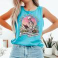 Born To Read Book Forced To Read Emails Skeleton Comfort Colors Tank Top Light Green