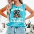 Born To Read Forced To Socialize Dragon Books Reading Comfort Colors Tank Top Light Green Born To Read Forced To Socialize Dragon Books Reading Comfort Colors Tank Top Light Green