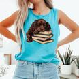 Boykin Spaniel Books Dog Breed Graphic Comfort Colors Tank Top Light Green