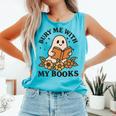 Bury Me With My Books Ghost Tee Comfort Colors Tank Top Light Green