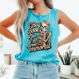 I Buy Books Like I'm Immortal Reader Meme Graphic Comfort Colors Tank Top Light Green I Buy Books Like I'm Immortal Reader Meme Graphic Comfort Colors Tank Top Light Green