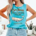 Captain Ahab’s Whale Watching Tours – Moby Book Parody Comfort Colors Tank Top Light Green