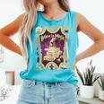 Castle Book Book Lovers Tees Family Vacation Bookworm Comfort Colors Tank Top Light Green