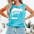 Cat Book Books And Cats Cat Lover Cat Mom Book Lovers Comfort Colors Tank Top Light Green