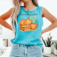 Cats Books And Coffee Heart Cozy Cat Lover Bookworm Readers Comfort Colors Tank Top Light Green Cats Books And Coffee Heart Cozy Cat Lover Bookworm Readers Comfort Colors Tank Top Light Green
