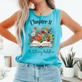 Chapter 11 Years Old 11th Birthday Wildflower Book Lover Comfort Colors Tank Top Light Green Chapter 11 Years Old 11th Birthday Wildflower Book Lover Comfort Colors Tank Top Light Green
