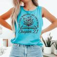 Chapter 21 Book Readers Flower Lovers 21st Birthday Girls Comfort Colors Tank Top Light Green Chapter 21 Book Readers Flower Lovers 21st Birthday Girls Comfort Colors Tank Top Light Green