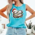 Christmas Book Festive Holiday Xmas Comfort Colors Tank Top Light Green Christmas Book Festive Holiday Xmas Comfort Colors Tank Top Light Green