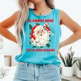 Christmas Bookish He Knows What You'Ve Been Reading Women Comfort Colors Tank Top Light Green Christmas Bookish He Knows What You'Ve Been Reading Women Comfort Colors Tank Top Light Green