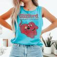 Clifford The Big Red Dog Clifford And Emily Book Cover Comfort Colors Tank Top Light Green