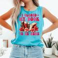 I Closed My Book To Be Here Valentines Book Lover Bookish Comfort Colors Tank Top Light Green I Closed My Book To Be Here Valentines Book Lover Bookish Comfort Colors Tank Top Light Green