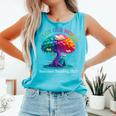 Color Our World Summer Reading 2025 Tree Book Lover Camping Comfort Colors Tank Top Light Green Color Our World Summer Reading 2025 Tree Book Lover Camping Comfort Colors Tank Top Light Green