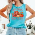 Cozy Readers Book Society Teacher Reading Floral Pumpkin Tee Comfort Colors Tank Top Light Green Cozy Readers Book Society Teacher Reading Floral Pumpkin Tee Comfort Colors Tank Top Light Green