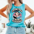 Crying Over Book Boyfriends Comfort Colors Tank Top Light Green Crying Over Book Boyfriends Comfort Colors Tank Top Light Green