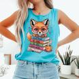 Cute Fox Read More Be Kind Stay Weird Reader Geek Book Lover Comfort Colors Tank Top Light Green Cute Fox Read More Be Kind Stay Weird Reader Geek Book Lover Comfort Colors Tank Top Light Green