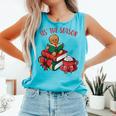 Cute Gingerbread Man Reading Book Nerd Christmas Bookish Comfort Colors Tank Top Light Green Cute Gingerbread Man Reading Book Nerd Christmas Bookish Comfort Colors Tank Top Light Green