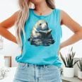 Cute Manatee Reading Book Bookworm Readers Manatee Lover Comfort Colors Tank Top Light Green Cute Manatee Reading Book Bookworm Readers Manatee Lover Comfort Colors Tank Top Light Green