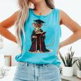 Cute Mouse Reading Book Graduation Comfort Colors Tank Top Light Green Cute Mouse Reading Book Graduation Comfort Colors Tank Top Light Green