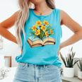 Daffodils Flowers Book Floral Comfort Colors Tank Top Light Green Daffodils Flowers Book Floral Comfort Colors Tank Top Light Green