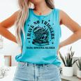 Dark Romance Merch Spicy Book Lover No Triggers Warning Comfort Colors Tank Top Light Green