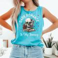 Dark Romance Is My Therapy Book Lover Merch Trigger Warning Comfort Colors Tank Top Light Green Dark Romance Is My Therapy Book Lover Merch Trigger Warning Comfort Colors Tank Top Light Green