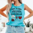 Dark Romance Smutt Book Merch Just A Good Girl STFUATTDLAGG Comfort Colors Tank Top Light Green