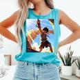 David And Goliath Bible Book Samuel King David Anime Manga Comfort Colors Tank Top Light Green