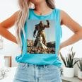 David And Goliath Bible Book Of Samuel King David Comfort Colors Tank Top Light Green