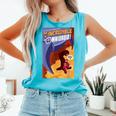 Disney Pixar The Incredibles Omnidroid Comic Book Cover Comfort Colors Tank Top Light Green