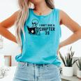 I Don't Give a Chapter 39 Book Lover Reader Comfort Colors Tank Top Light Green