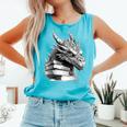 Dragon Book Comfort Colors Tank Top Light Green