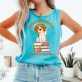 Easily Distracted By Beagles And Books Beagle Dog Comfort Colors Tank Top Light Green Easily Distracted By Beagles And Books Beagle Dog Comfort Colors Tank Top Light Green