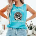 Easily Distracted By Books And Dragons Book Dragon Lover Comfort Colors Tank Top Light Green