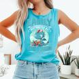 Easily Distracted By Books And Dragons Nerds Comfort Colors Tank Top Light Green