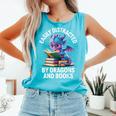 Easily Distracted By Dragons And Books Comfort Colors Tank Top Light Green Easily Distracted By Dragons And Books Comfort Colors Tank Top Light Green