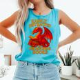 Easily Distracted By Dragons And Books Reading Comfort Colors Tank Top Light Green Easily Distracted By Dragons And Books Reading Comfort Colors Tank Top Light Green
