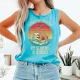 Easily Distracted By Sloths And Books Comfort Colors Tank Top Light Green Easily Distracted By Sloths And Books Comfort Colors Tank Top Light Green