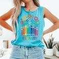 Equality Love Peace Compassion Books Protest Women Girls Kid Comfort Colors Tank Top Light Green Equality Love Peace Compassion Books Protest Women Girls Kid Comfort Colors Tank Top Light Green