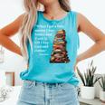 Erasmus When I Have Money I Buy Books Comfort Colors Tank Top Light Green