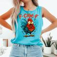 F-Caw-F Rooster F Awk F Chicken Coffee Romance Books Lover Comfort Colors Tank Top Light Green F-Caw-F Rooster F Awk F Chicken Coffee Romance Books Lover Comfort Colors Tank Top Light Green