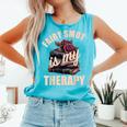 Fairy Smut Is My Therapy Romantasy Spicy Books Faerie Tales Comfort Colors Tank Top Light Green