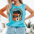 Fall Book Teacher Cat Books Halloween Autumn Librarian Comfort Colors Tank Top Light Green Fall Book Teacher Cat Books Halloween Autumn Librarian Comfort Colors Tank Top Light Green