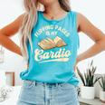 Flipping Pages Is My Cardio Book Lover Reading Bookworm Comfort Colors Tank Top Light Green Flipping Pages Is My Cardio Book Lover Reading Bookworm Comfort Colors Tank Top Light Green